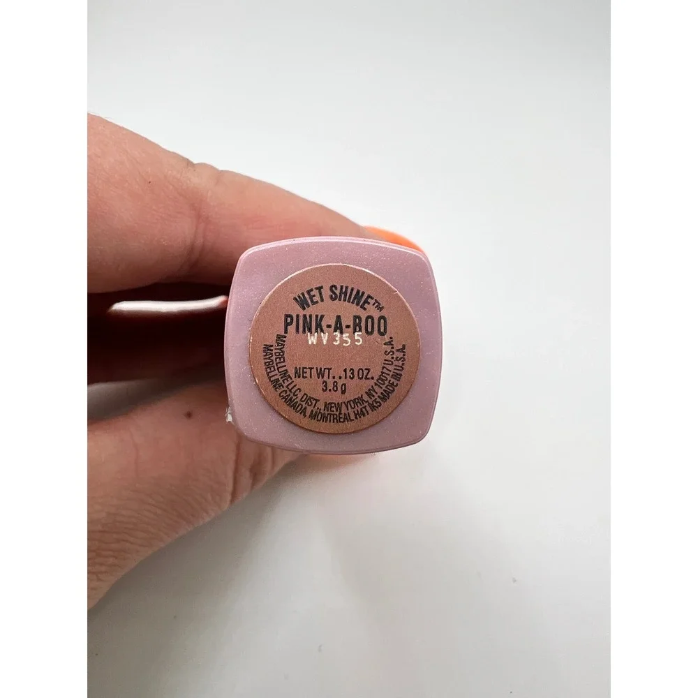 Maybelline‎ Wet Shine Diamonds Lip Color Pink-A-Boo #50 Discontinued Make Up NEW